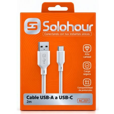 Cable USB-A a USB-A 2M AC201