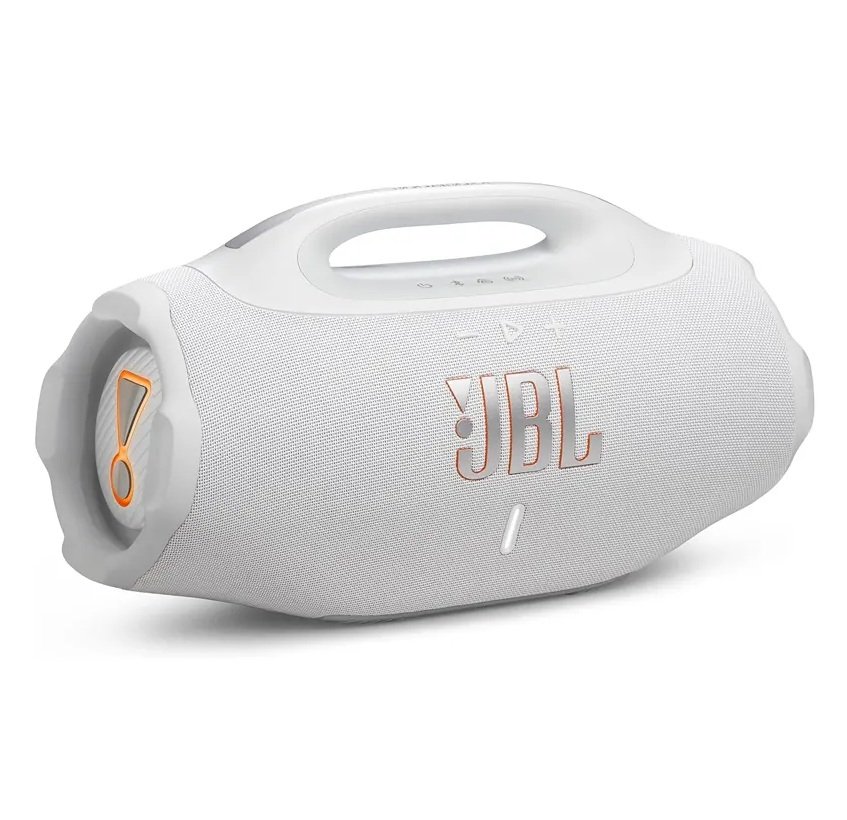 boombox JBL, Boombox 4 Bluetooth Impermeable White - Imagen 1
