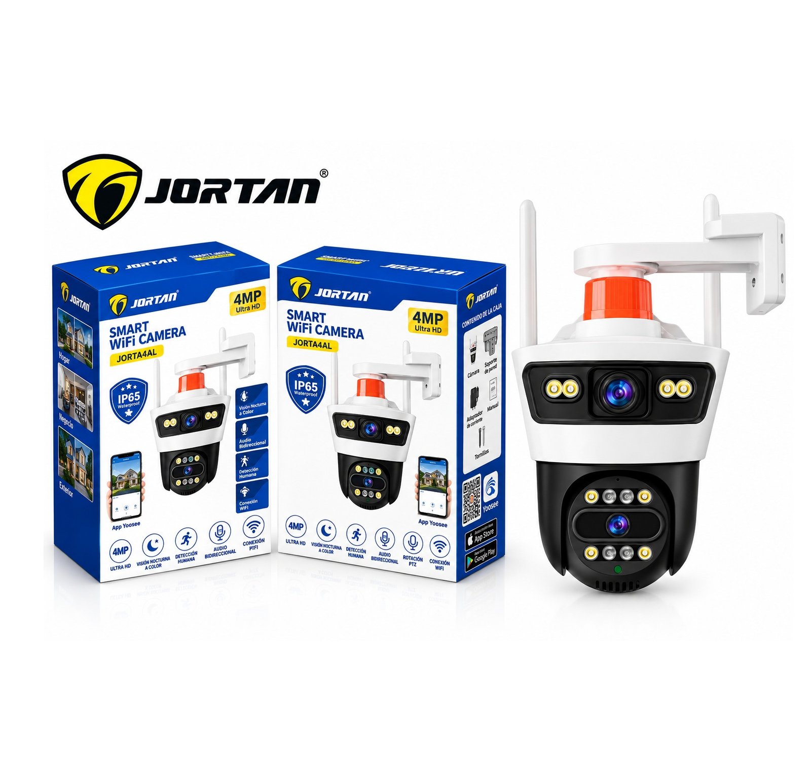 jortan4 Camara Jortan Wifi Alarma JORTAN4AL - Imagen 1