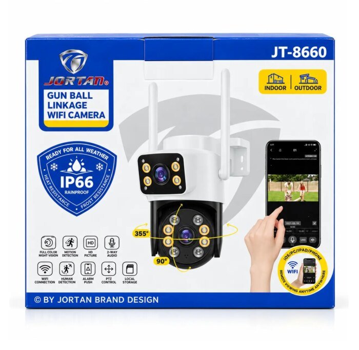 jt-8660 Camara Jortan Wifi JT-8660 - Imagen 1