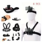 Kit Vlogger Accesorios para Cámara Deportiva de 8 Piezas