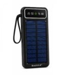 Portable External Battery S-01 Linterna y Panel Solar