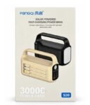 Power Bank S30 FENGQI Solar-Powered Fast-Charging 30000mAh