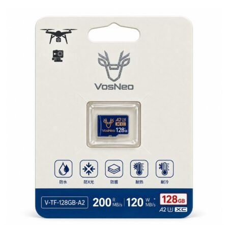 Vasneo Memoria 128GB U3 200RMB/s 120W MB/s A2 XC