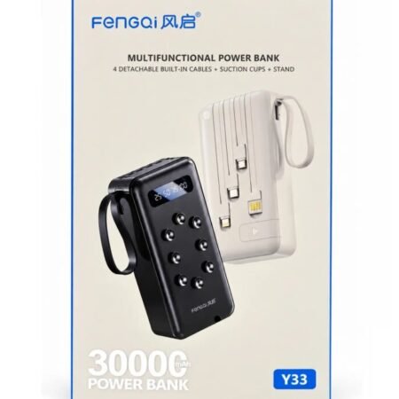 Power Bank Y33 FENGQI Multifuncional 30000mAh