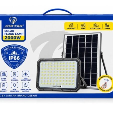 Lampara Jortan Panel Solar JT-ZY2000W