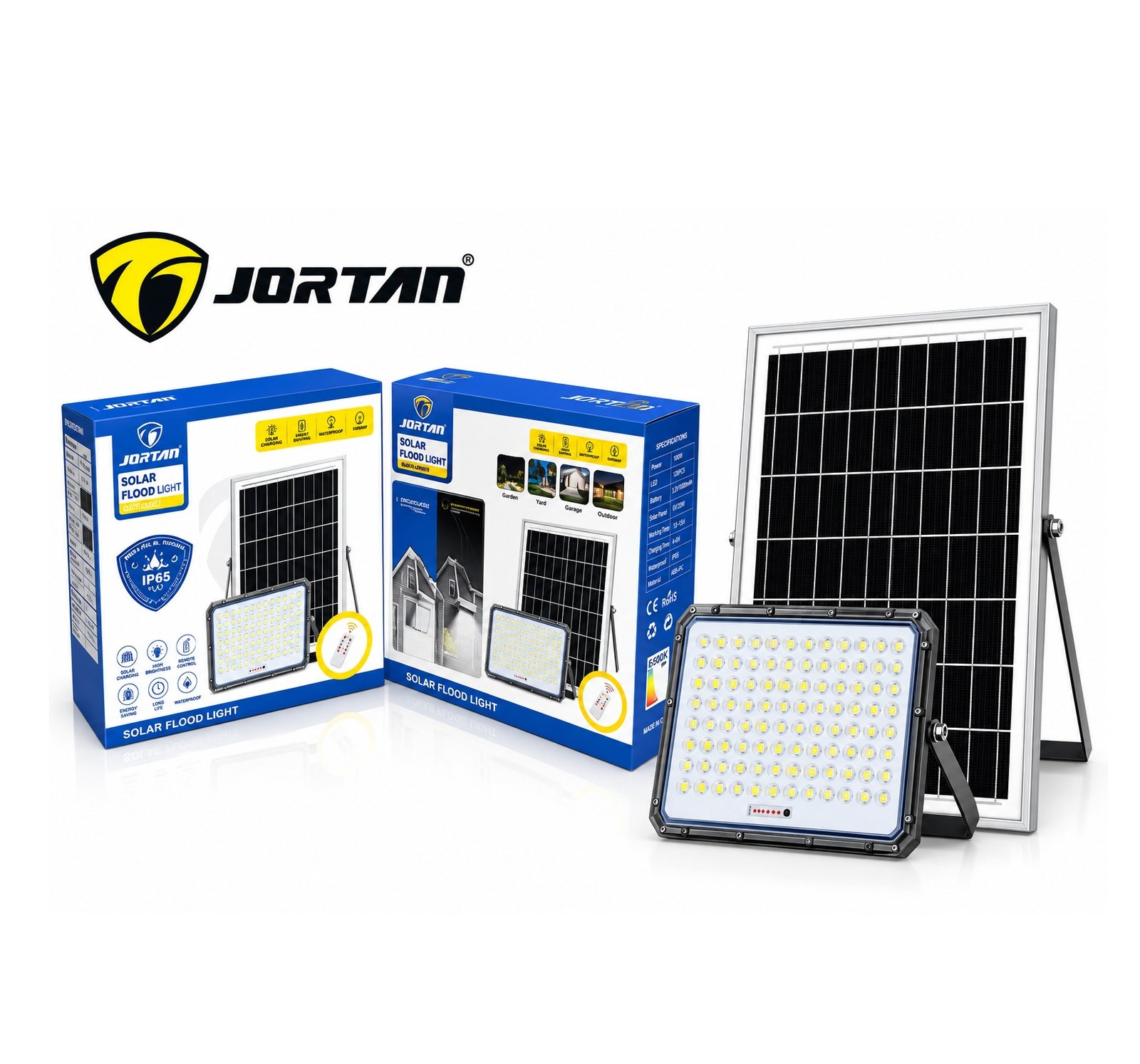 zy3000 Lampara Jortan Panel Solar JT-ZY3000W - Imagen 1